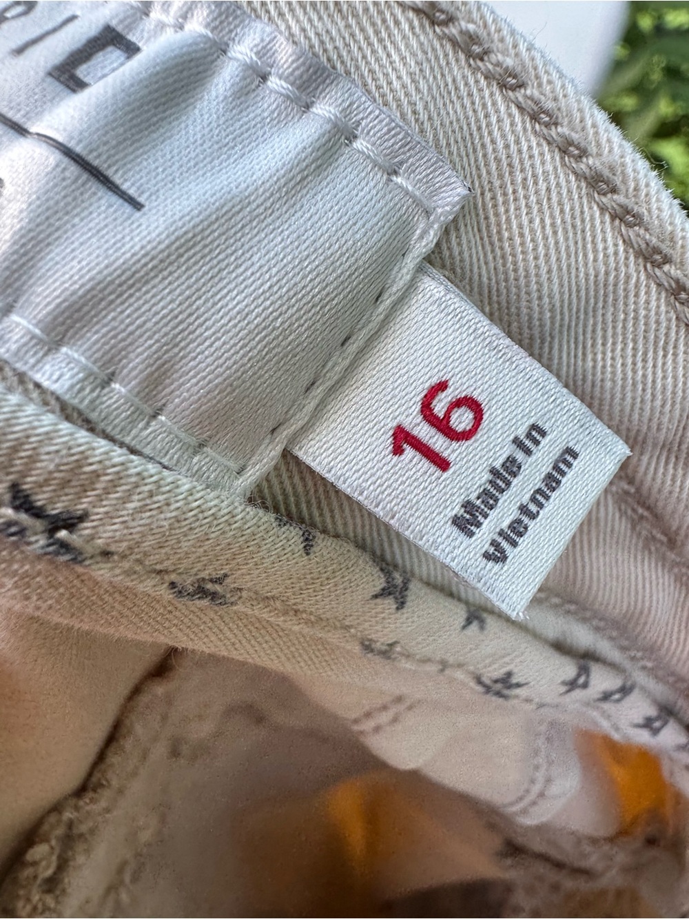 Torrid Size 16 Beige Crop Pants Stretch Cotton Mid Rise Utility Pocket Casual - Picture 12 of 13